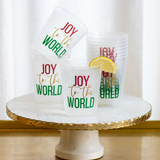 Joy to the World Reusable Party Cups