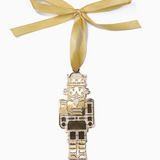Gold Nutcracker March Ornament