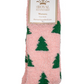 Women's Christmas Tree Snuggle Socks