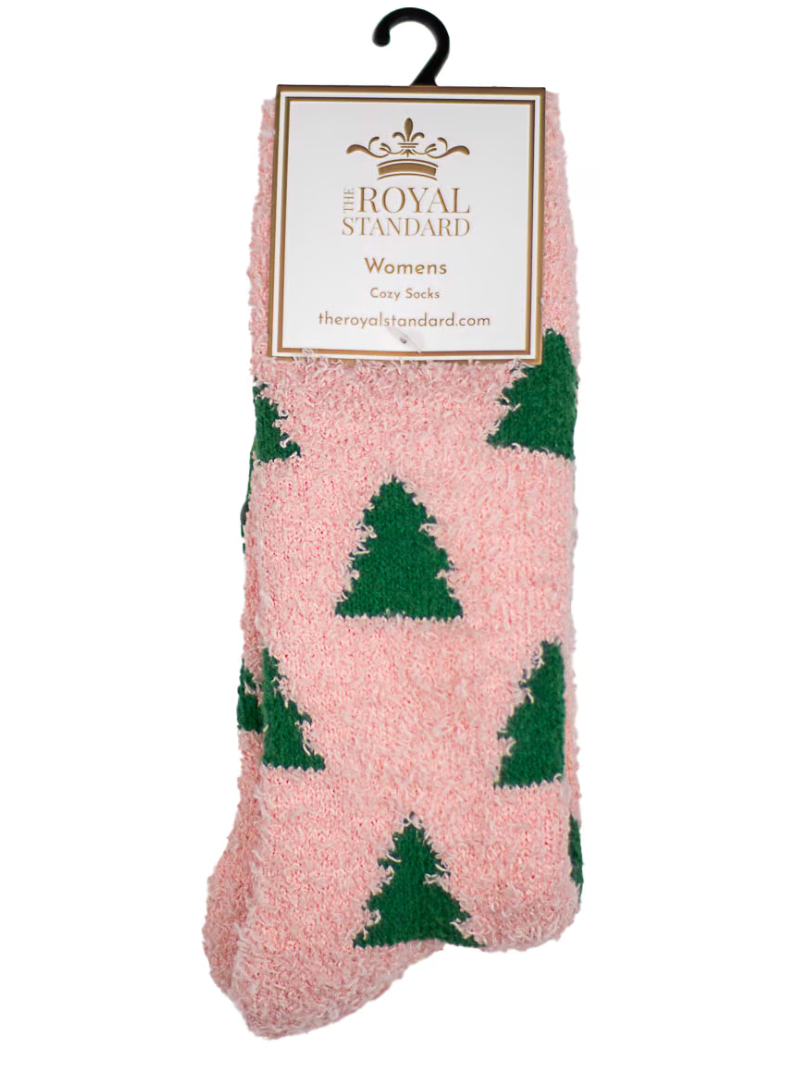 Women's Christmas Tree Snuggle Socks