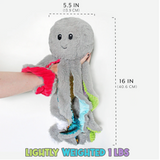 Quiggly the Weighted Sensory Octopus Toy