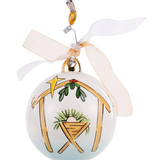 Peace on Earth Nativity Ornament