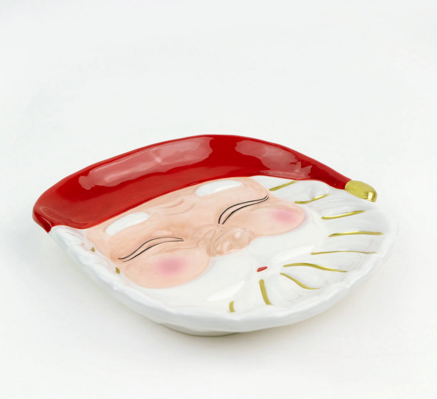 Santa Dessert Plate