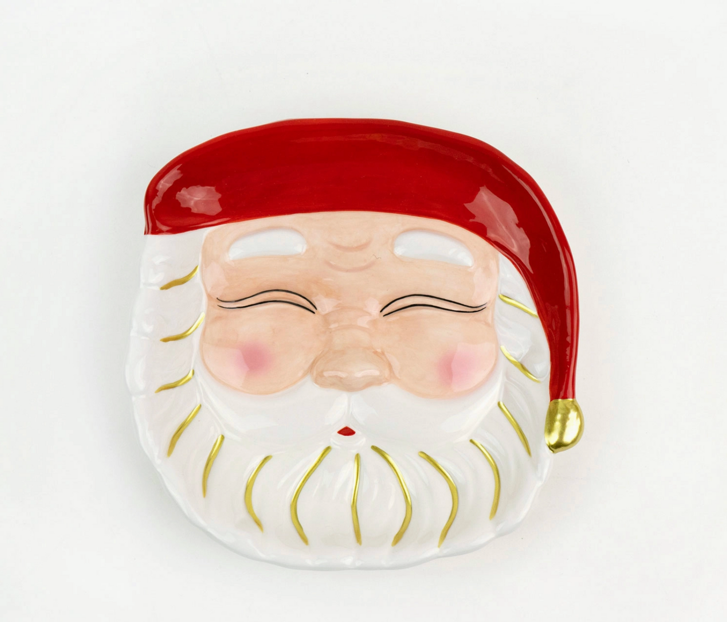 Santa Dessert Plate