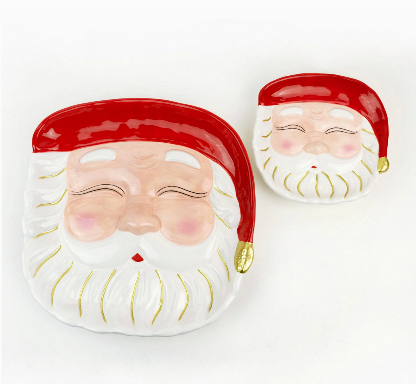 Santa Dessert Plate