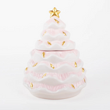 Pink Tree Cookie Jar