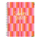 Pink & Orange Sermon Notes Journal