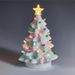 White Vintage Lit Christmas Tree