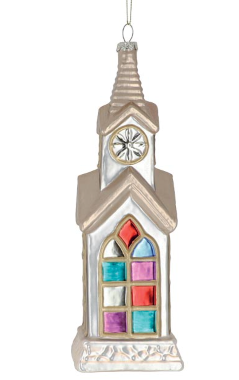 Stained window Church Ornament