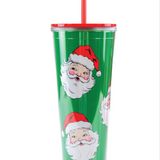 Santa Straw Tumbler