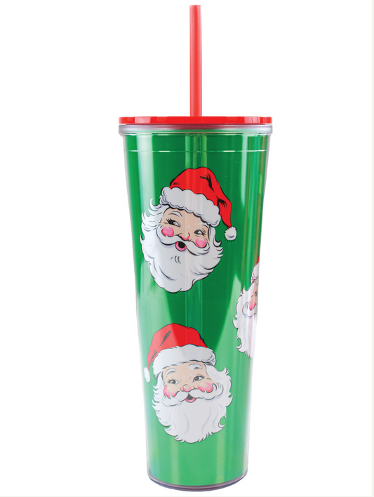 Santa Straw Tumbler