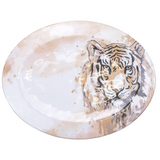 Tiger Love Melamine Platter