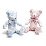 Animal Toile Stuffed Teddy Bears