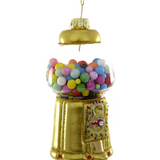 Gumball Machine Glass Ornament