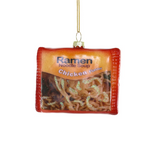Ramen Noodle Soup Glass Ornament