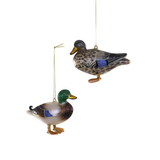 Mallard Glass Ornaments