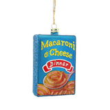 Mac & Cheese Glass Ornament