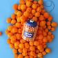 Cheese Balls Glass Ornament