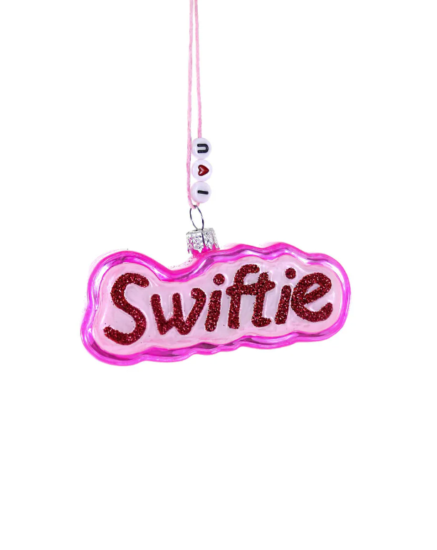 Swiftie Glass Ornament