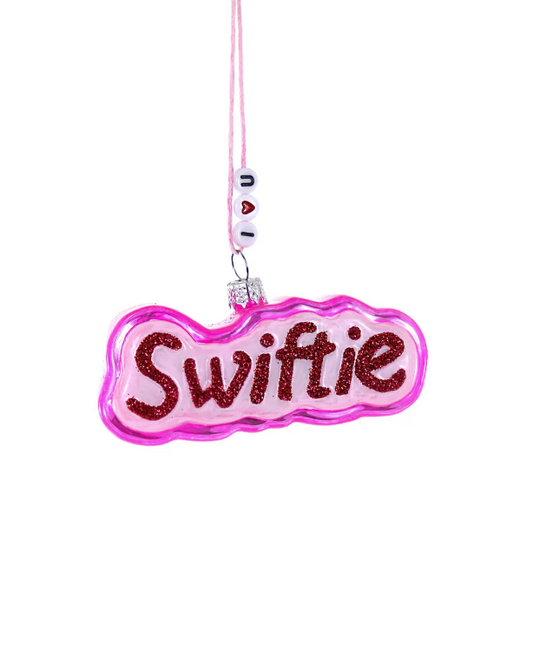 Swiftie Glass Ornament