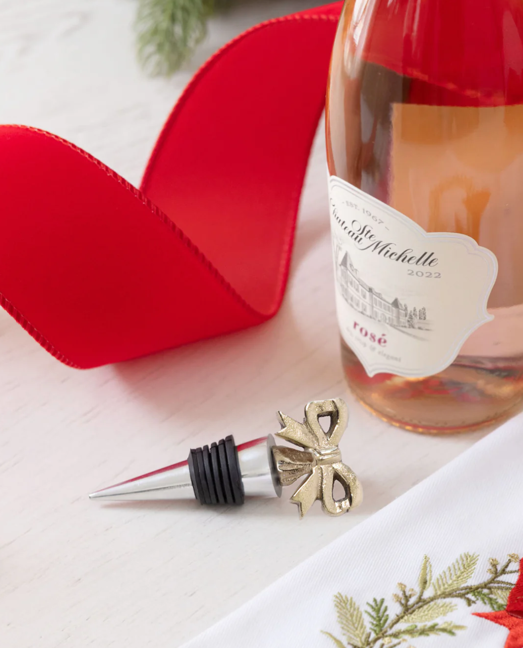 Bow Wine Stopper