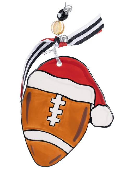 Football Flat Ornament