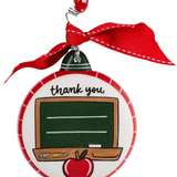 Teacher Blackboard Puff Ornament