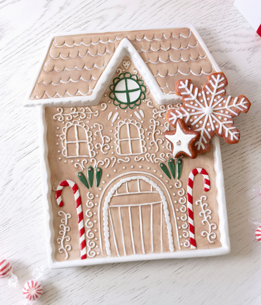 Gingerbread House Platter