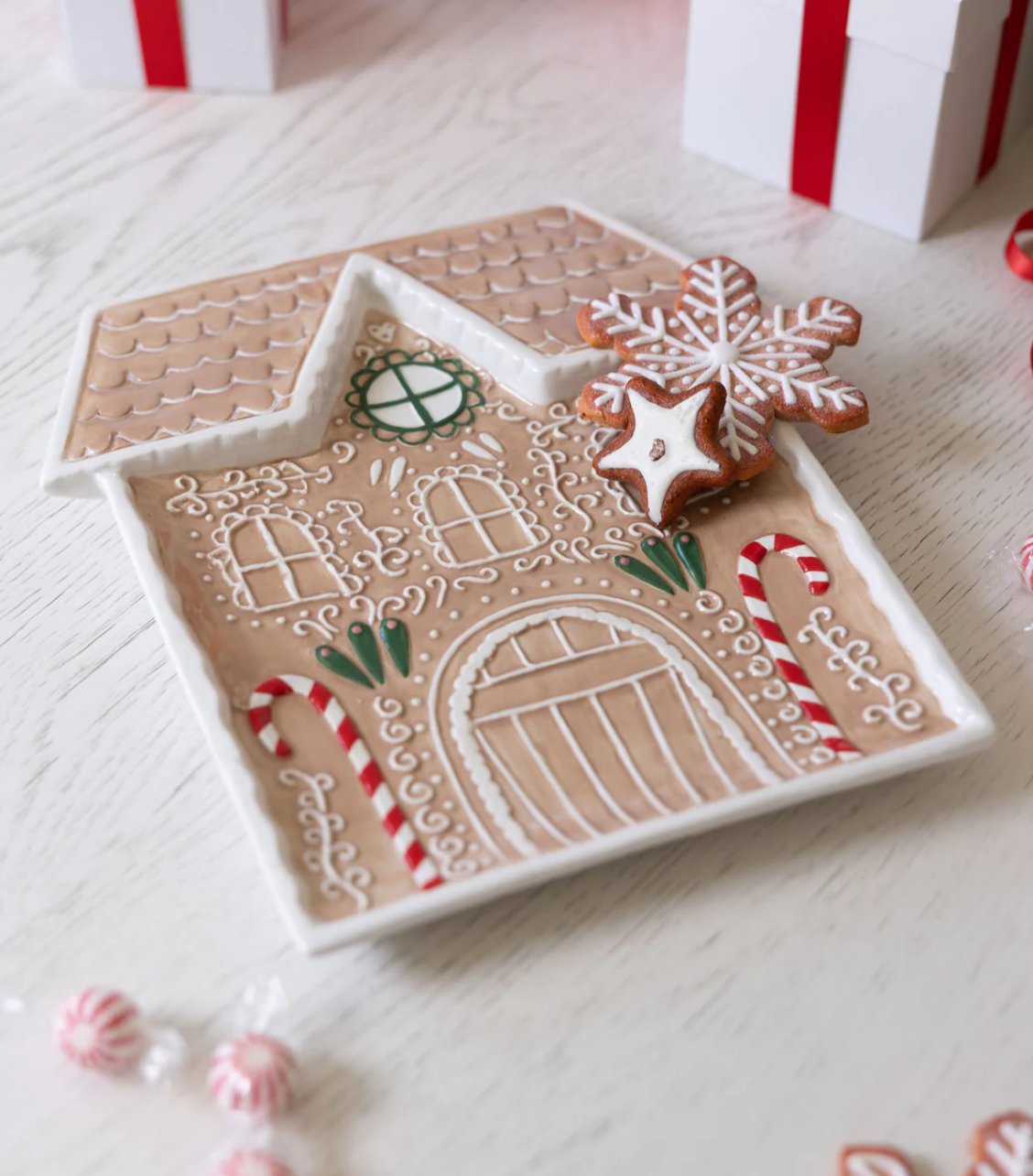 Gingerbread House Platter