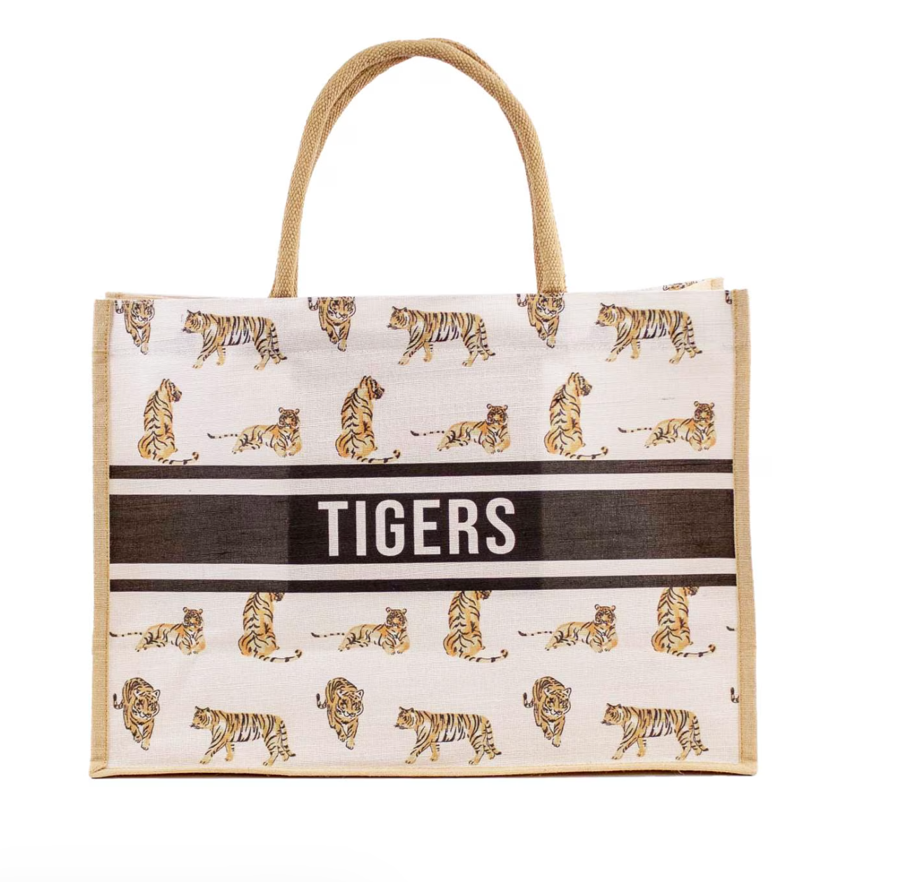 Forever Tiger Juco Tote Bag