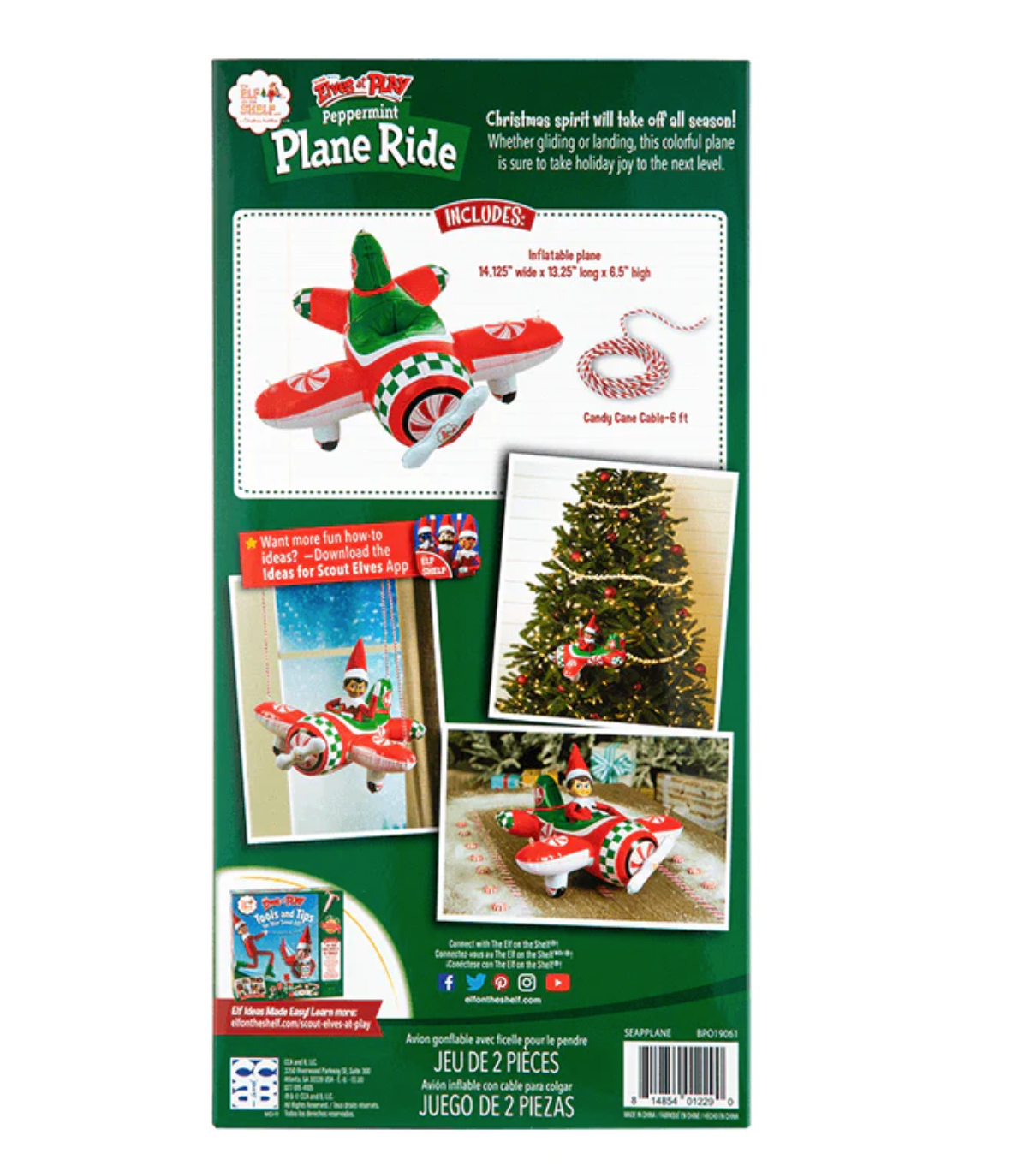 Scout Elves at Play® Peppermint Plane Ride