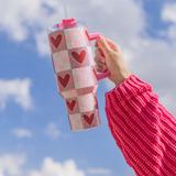 Heart Eyes Stainless Steel Tumbler