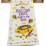 King Cake Knife Kitchen Towel