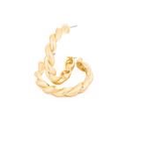 Everly Gold Hoops