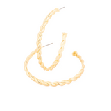 Everly Gold Hoops