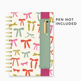 Put A Bow On It Notebook with Pen Pocket