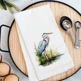 Blue Heron Kitchen Towel