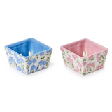 Hydrangea Print Berry Crate