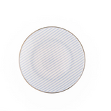 Appetizer Plates | Blue Stripe