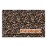 Custom Camo Door Mat