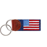 American Flag Key Fob