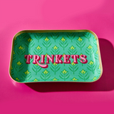Metal Trinket Trays with Sayings