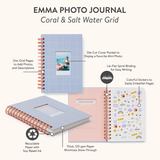 Coral & Salt Water Grid Emma Photo Journal