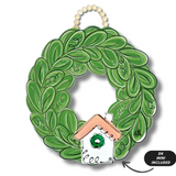 Wreath Customizable Door Hanger