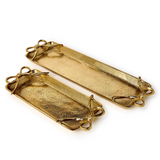 Gold Bows Serving Trays