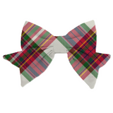 Magnetic Fabric Bow | Plaid