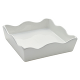 Ceramic Wave Napkin Tray