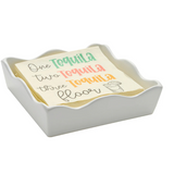 Ceramic Wave Napkin Tray