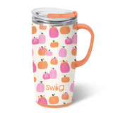 Pumpkins and Bows Travel Mug 22oz