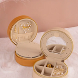 Leather Travel Jewelry Box